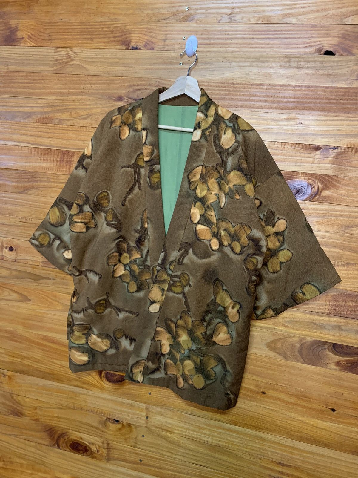 Vintage Vintage Abstract Hanten Kimono Cardigan Size US M / EU 48-50 / 2 - 2 Thumbnail