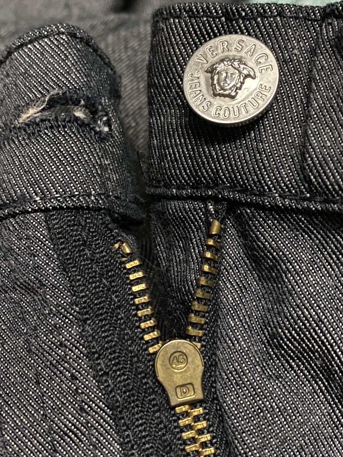 Versace Vintage Versace Denim Pants Size US 31 - 13 Thumbnail