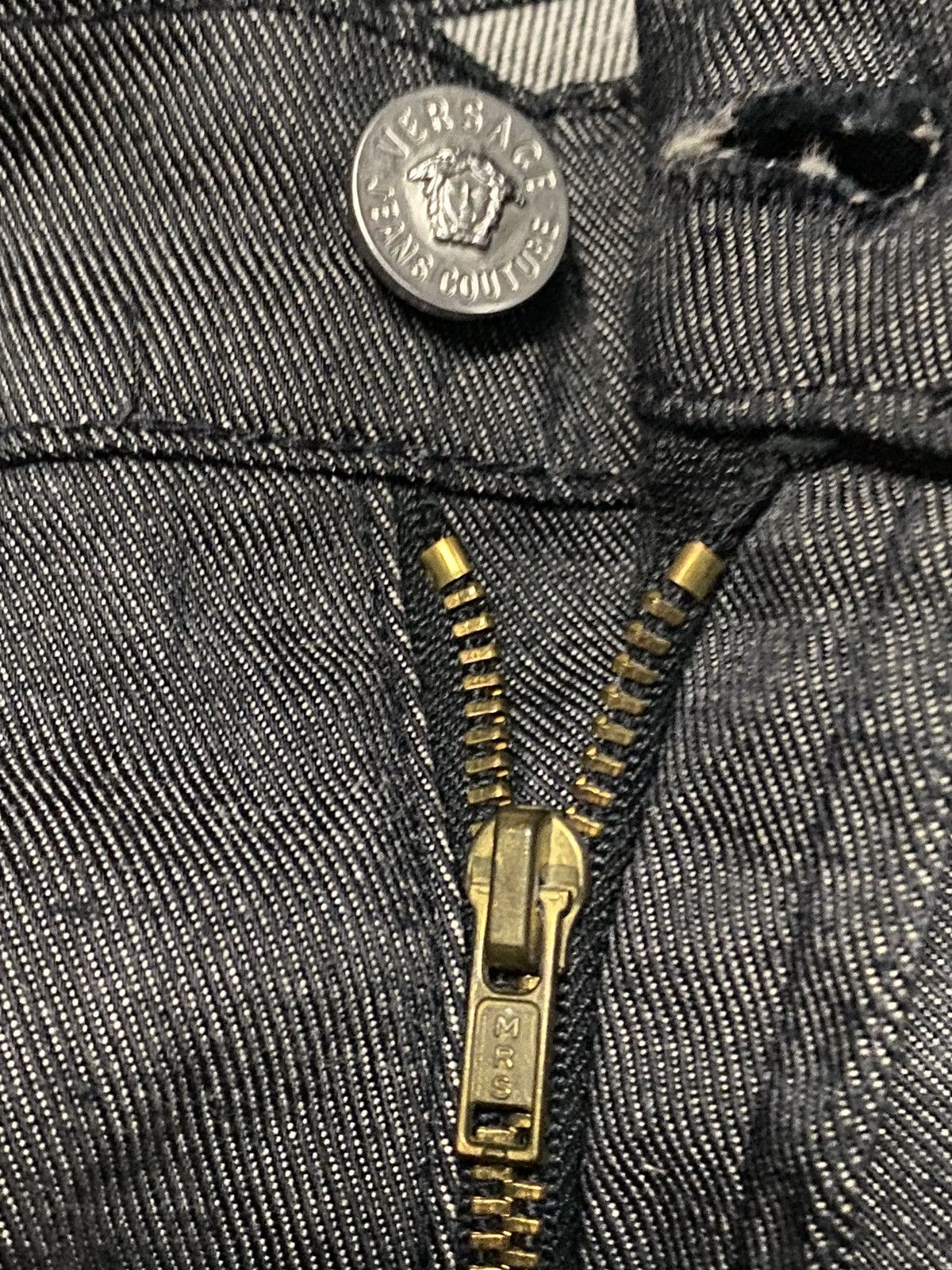 Versace Vintage Versace Denim Pants Size US 31 - 12 Thumbnail