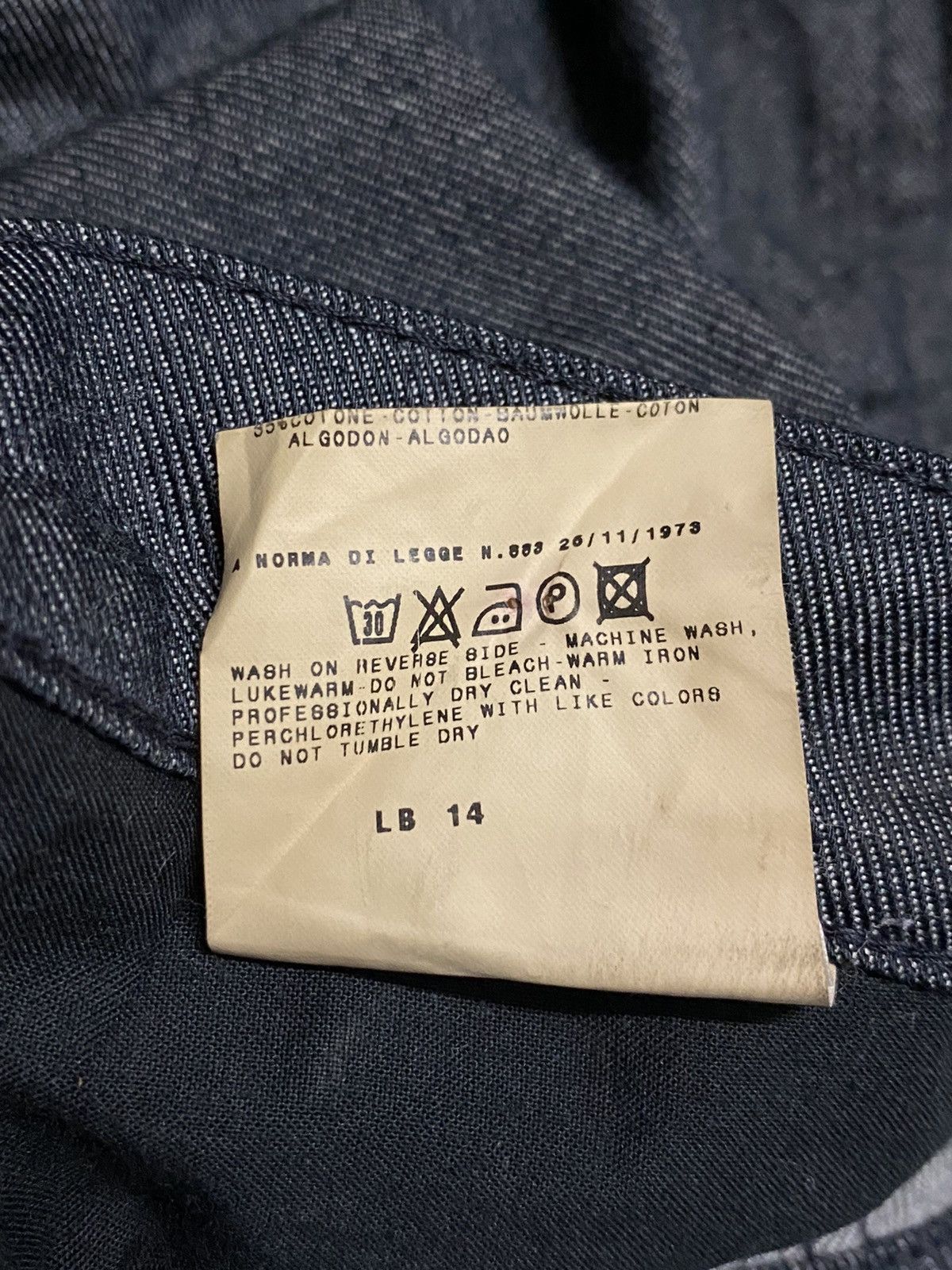 Versace Vintage Versace Denim Pants Size US 31 - 11 Thumbnail