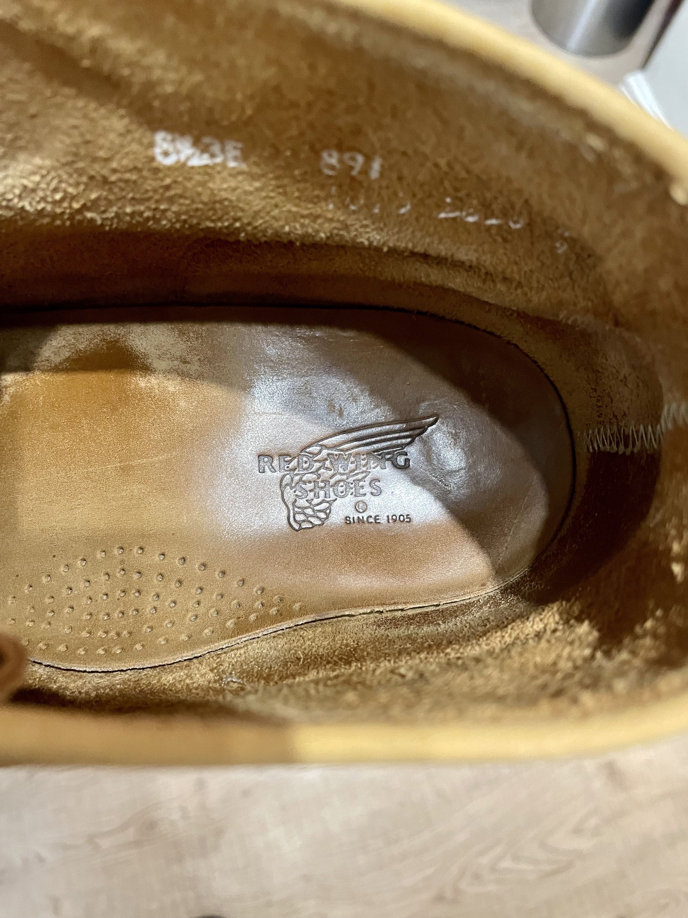 Vintage RARE RED WINGS WALLABEE STYLE 8891 Grailed