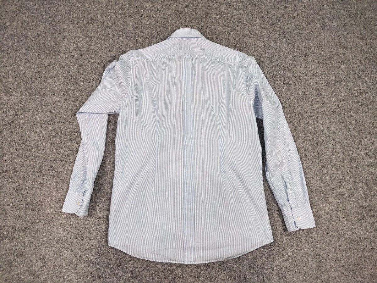 Dolce & Gabbana Dolce & Gabbana Vintage perforated Shirt Striped Button Up Size US L / EU 52-54 / 3 - 16 Thumbnail