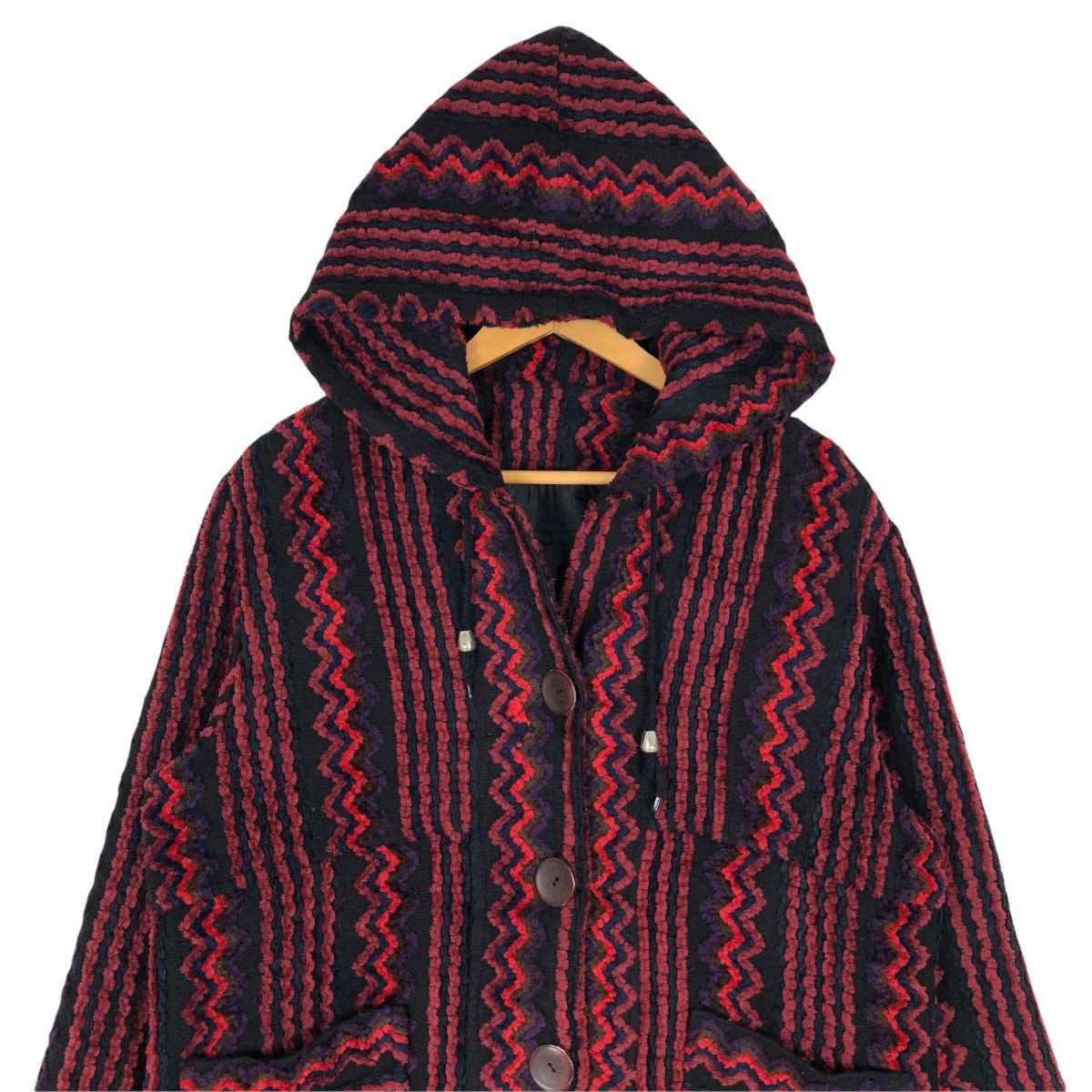 Native Vintage Baja Hoodie Knitted Sweater Mexican Drug Rag Size US L / EU 52-54 / 3 - 5 Thumbnail
