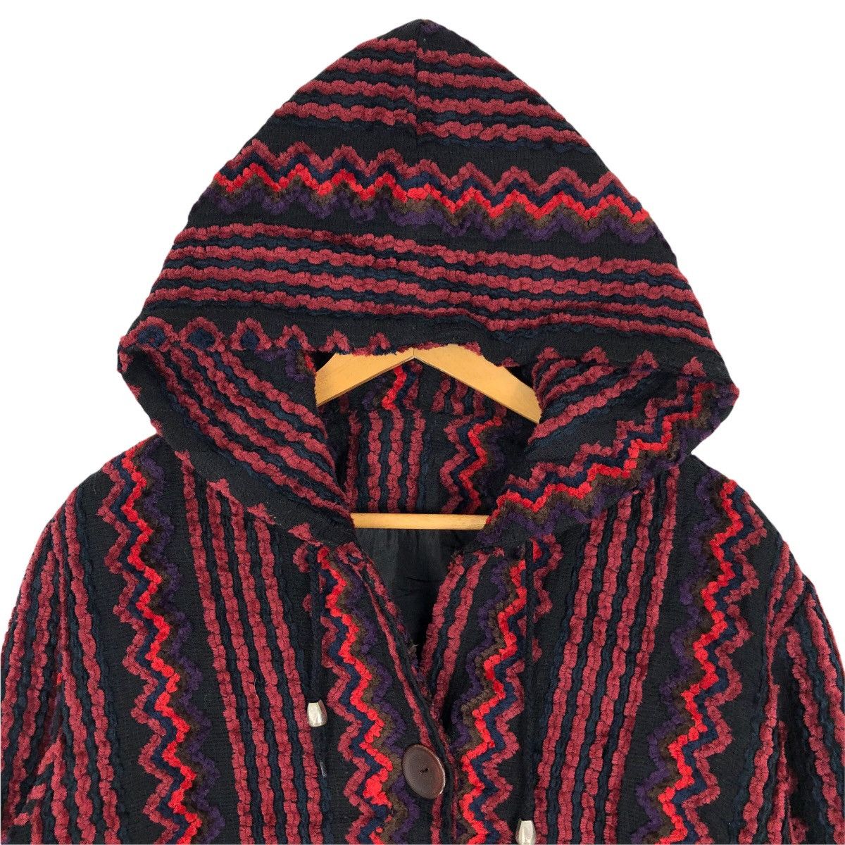 Native Vintage Baja Hoodie Knitted Sweater Mexican Drug Rag Size US L / EU 52-54 / 3 - 6 Thumbnail
