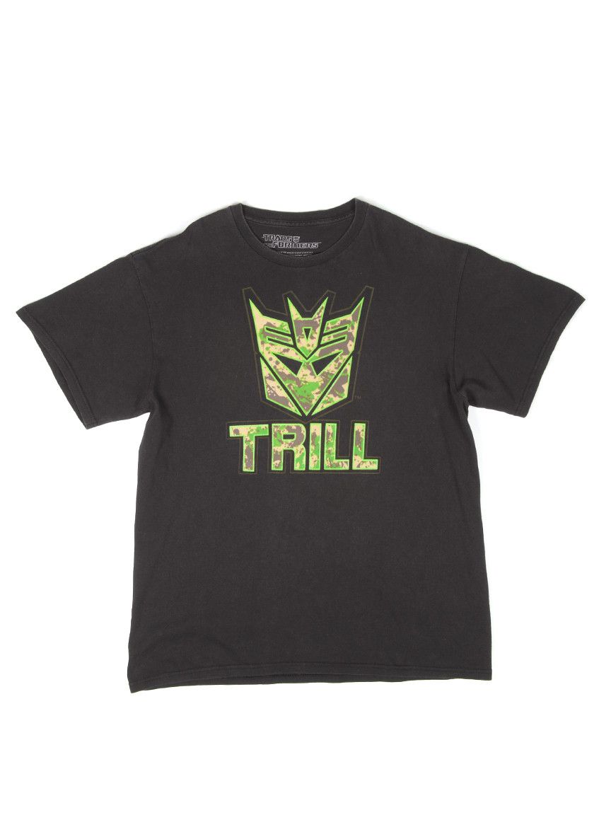 Transformers Vintage Transformers TRILL T-shirt Sz L Size US L / EU 52-54 / 3 - 1 Thumbnail