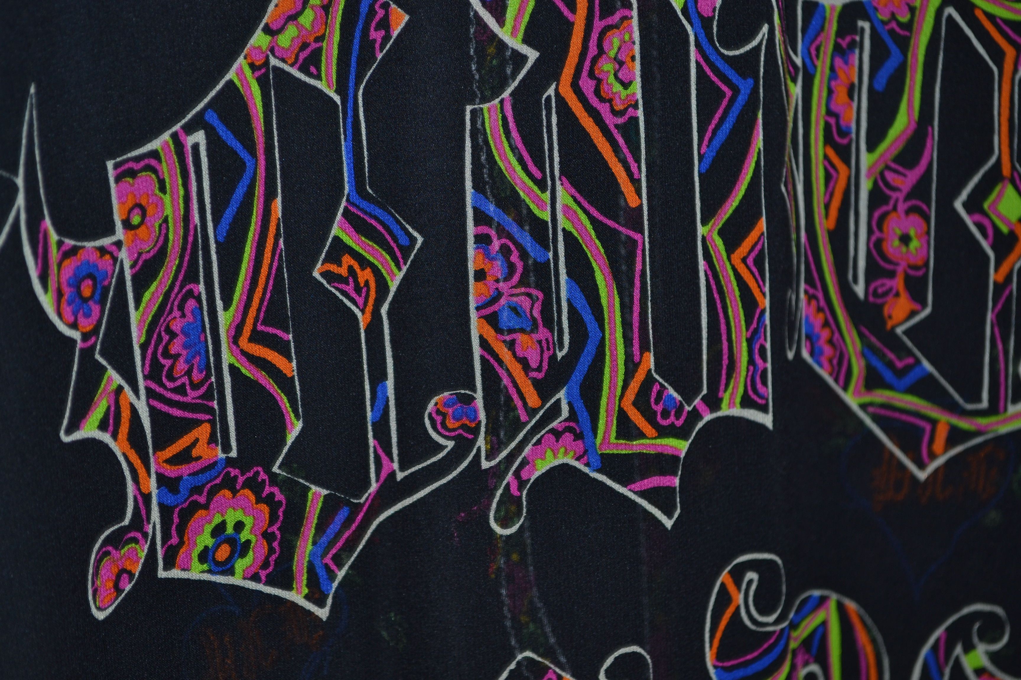 Versace NEW Gianni Versace 1990s Silk Shirt 56 Size ACE Transparent Size US XL / EU 56 / 4 - 8 Thumbnail