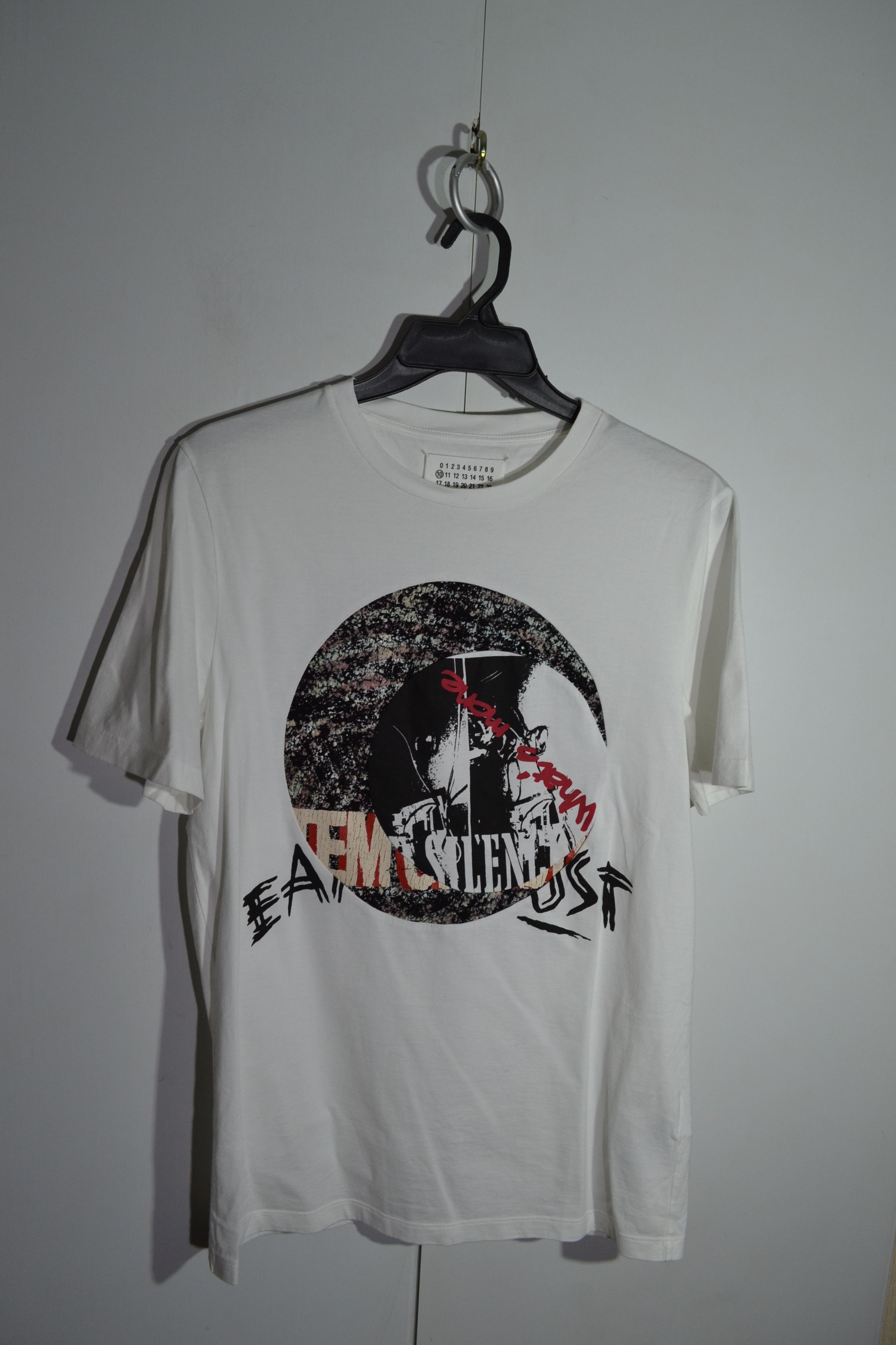Maison Margiela NEW Maison Martin Margiela 48 size S Punk Band Tee