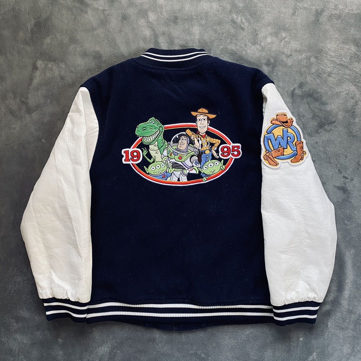 Vintage Vintage 90’s Disney Toy Story Varsity Letterman Jacket Grailed