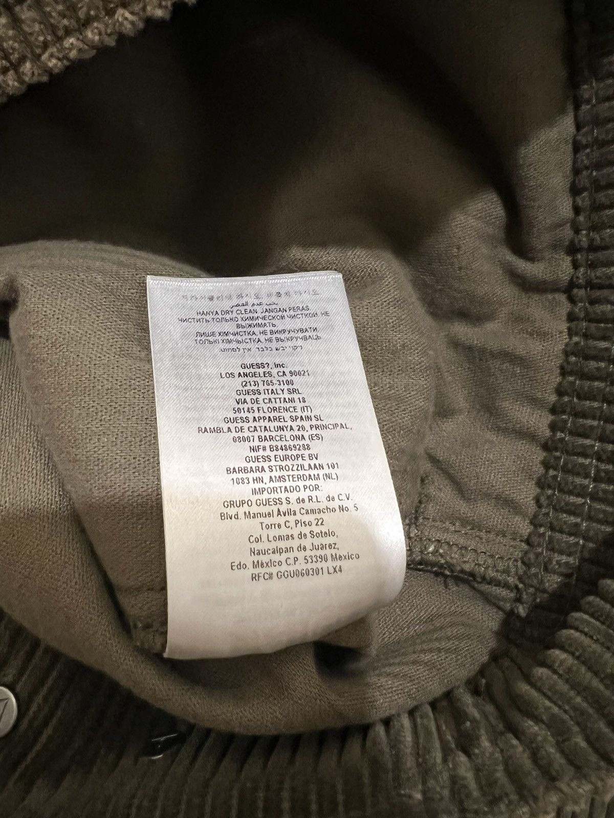 Guess Infinite Archives Guess Corduroy Jacket Size US L / EU 52-54 / 3 - 8 Thumbnail