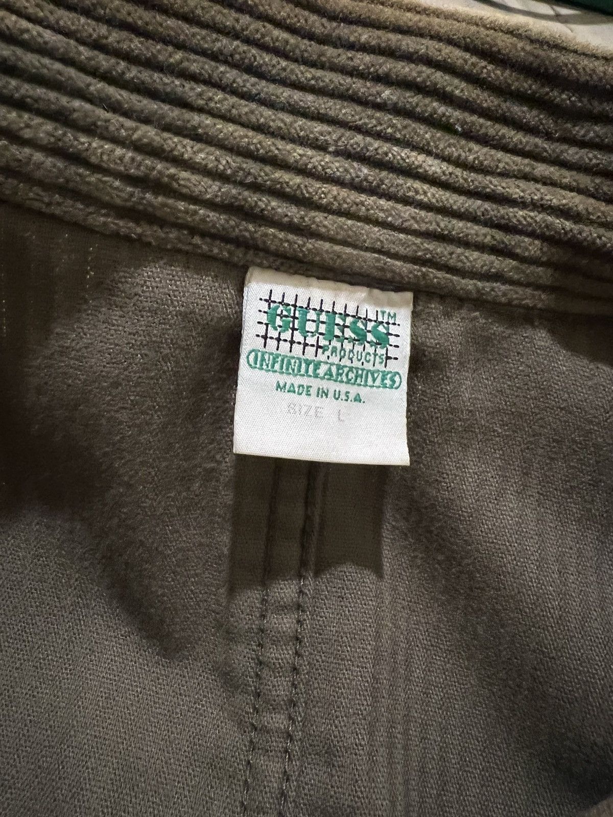 Guess Infinite Archives Guess Corduroy Jacket Size US L / EU 52-54 / 3 - 6 Thumbnail