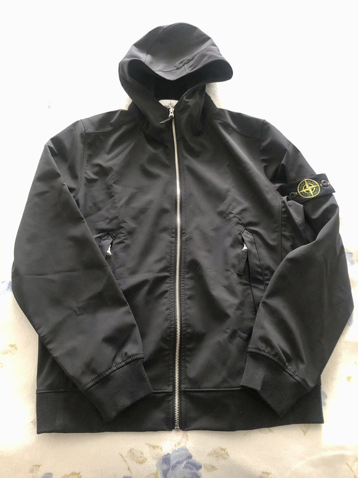 Stone Island 40927 STONE ISLAND LIGHTWEIGHT SOFT SHELL-R HOODED 