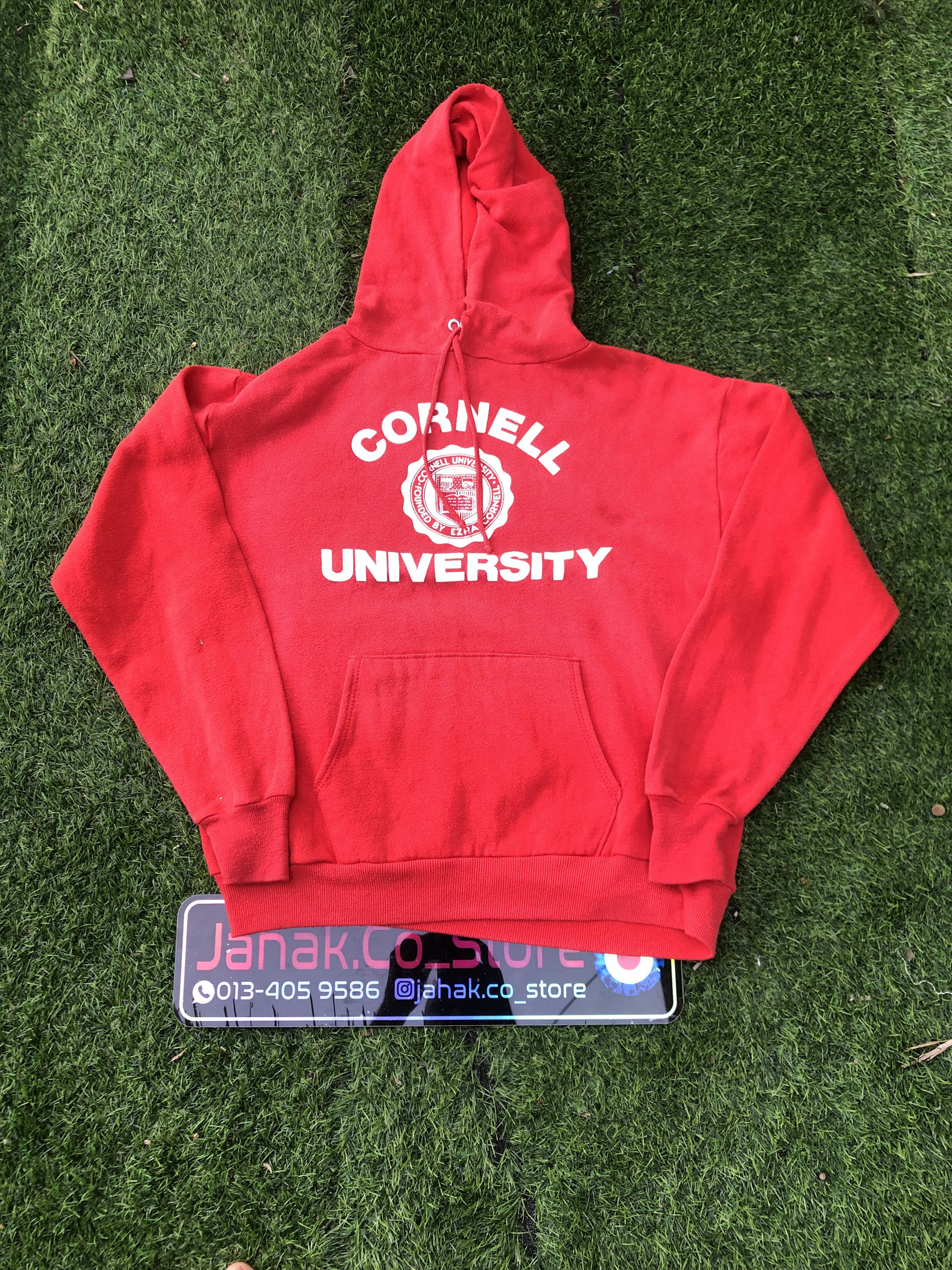 Vintage Vintage Cornell University Hoodie (H073) Size US M / EU 48-50 / 2 - 1 Thumbnail