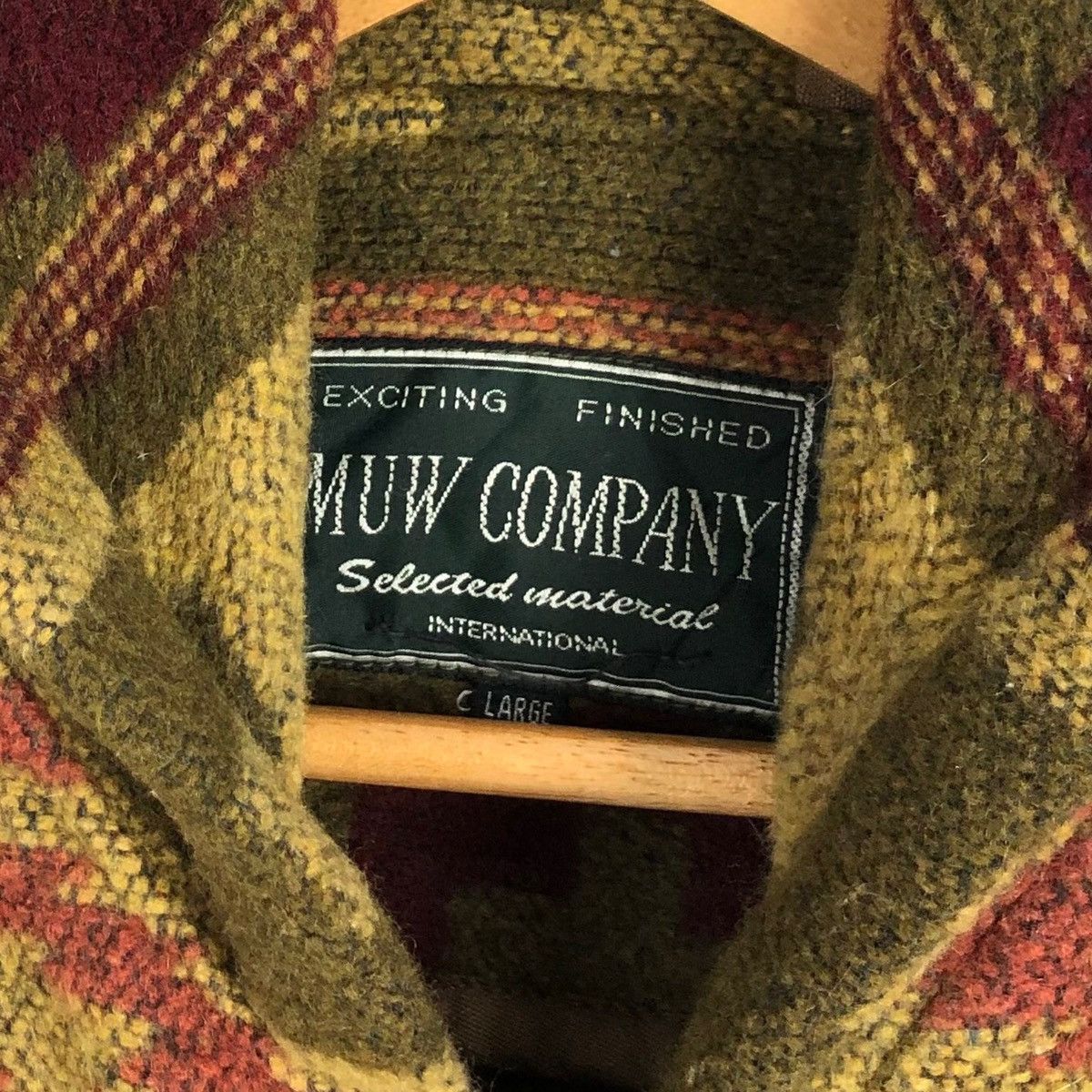 Native Vintage MUW Company Aztec Navajo Wool Jacket Hoodie Size US XL / EU 56 / 4 - 8 Thumbnail