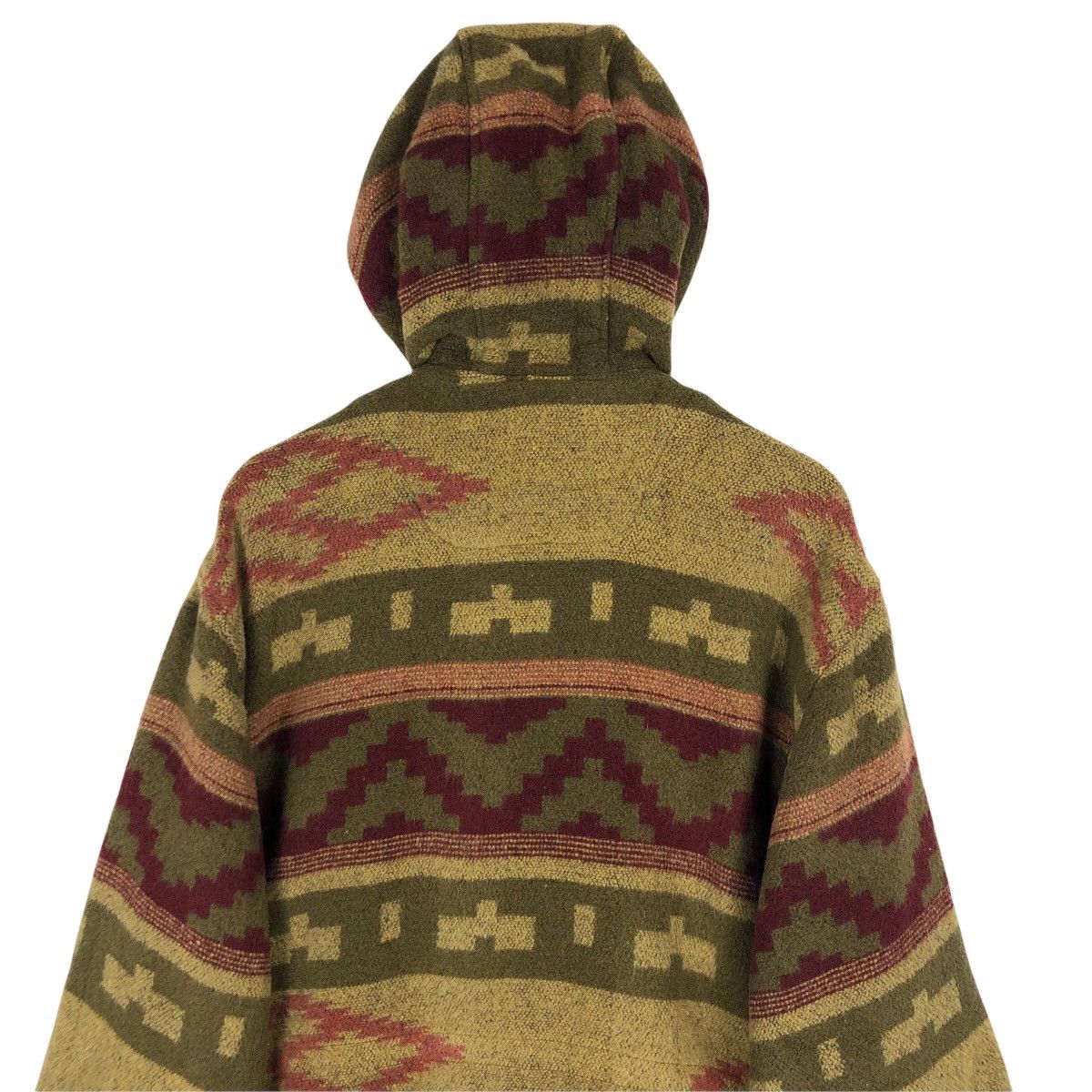 Native Vintage MUW Company Aztec Navajo Wool Jacket Hoodie Size US XL / EU 56 / 4 - 11 Thumbnail