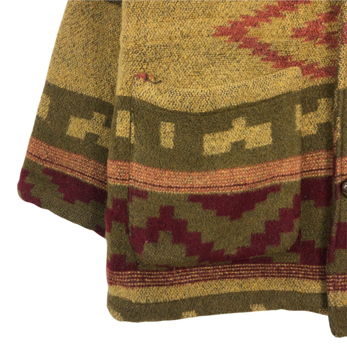 Native Vintage MUW Company Aztec Navajo Wool Jacket Hoodie Size US XL / EU 56 / 4 - 3 Thumbnail