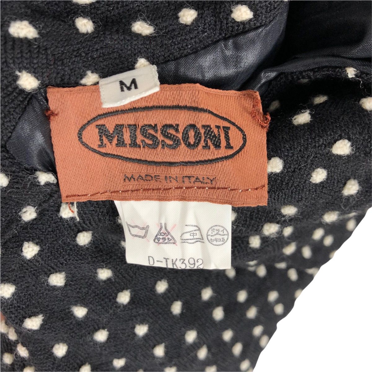 Missoni Vintage Missoni Polka Dot Reversible Jacket Made In Italy Size US XL / EU 56 / 4 - 8 Thumbnail