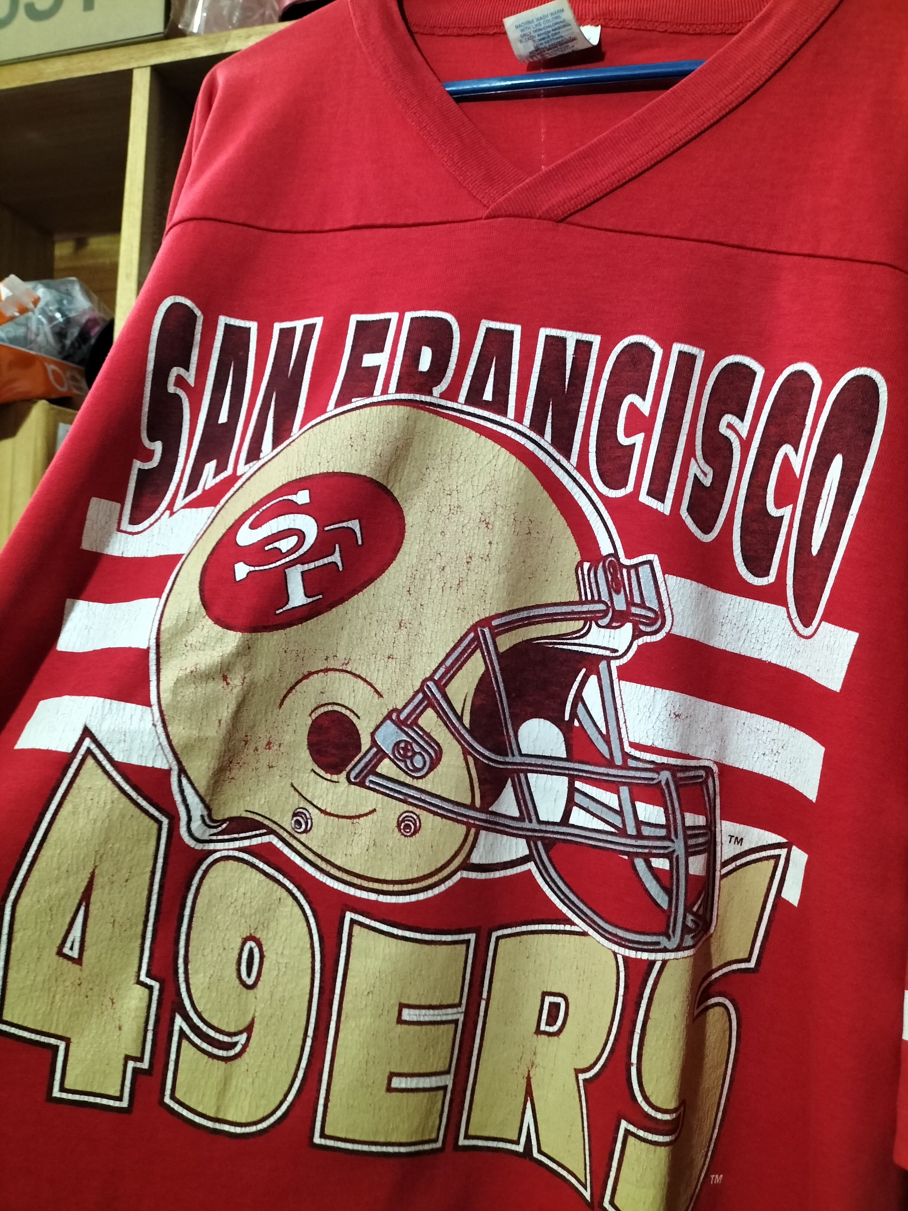 NFL Vintage 90s SF San Francisco 49ers American football team Size US XL / EU 56 / 4 - 2 Thumbnail