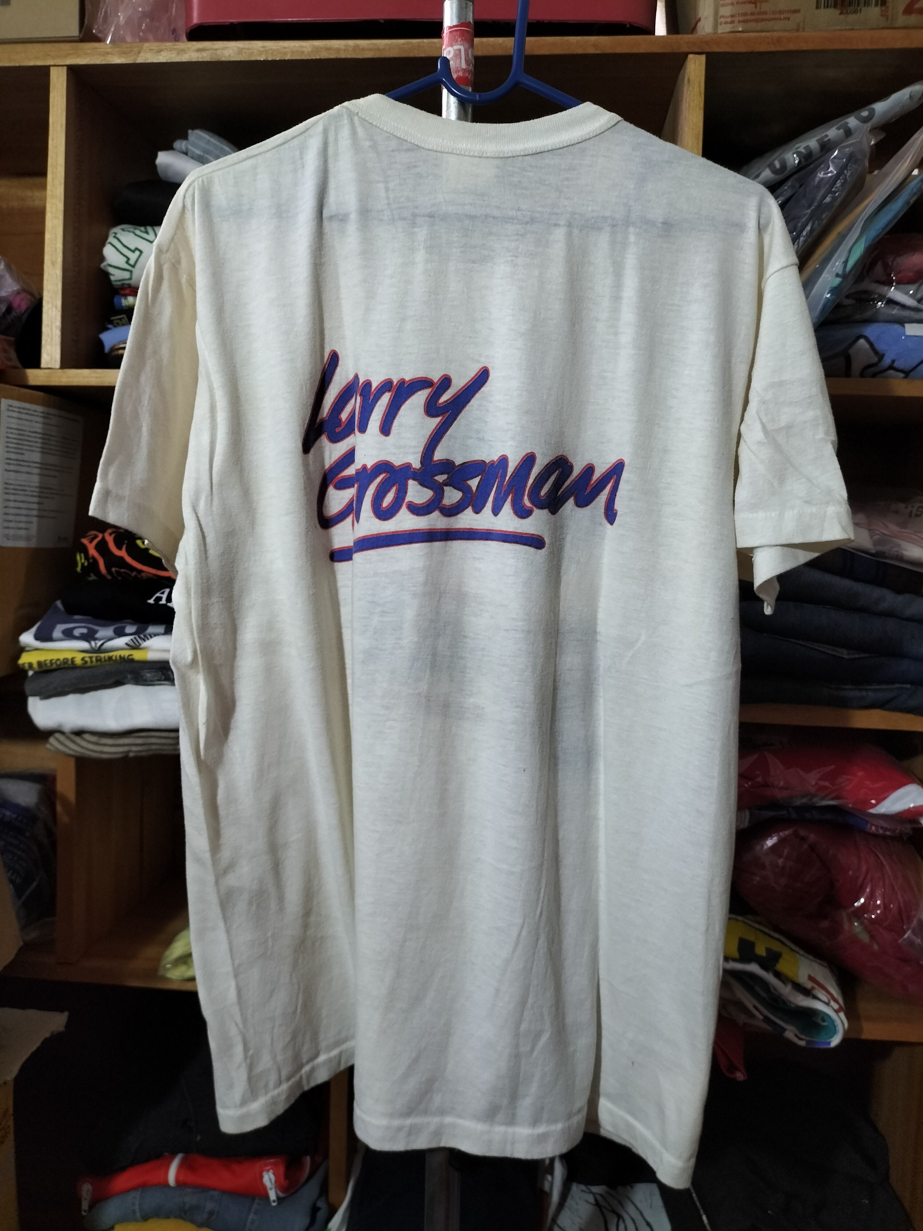 Band Tees × Vintage Vintage 80s Larry Grossman The Spark Paperthin classic Size US XL / EU 56 / 4 - 2 Thumbnail