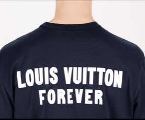 Louis Vuitton Forever Kim Jones T-Shirt – Lávande-Fr