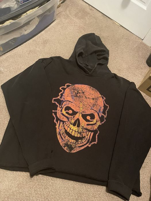 Vlone 2024 skull hoodie