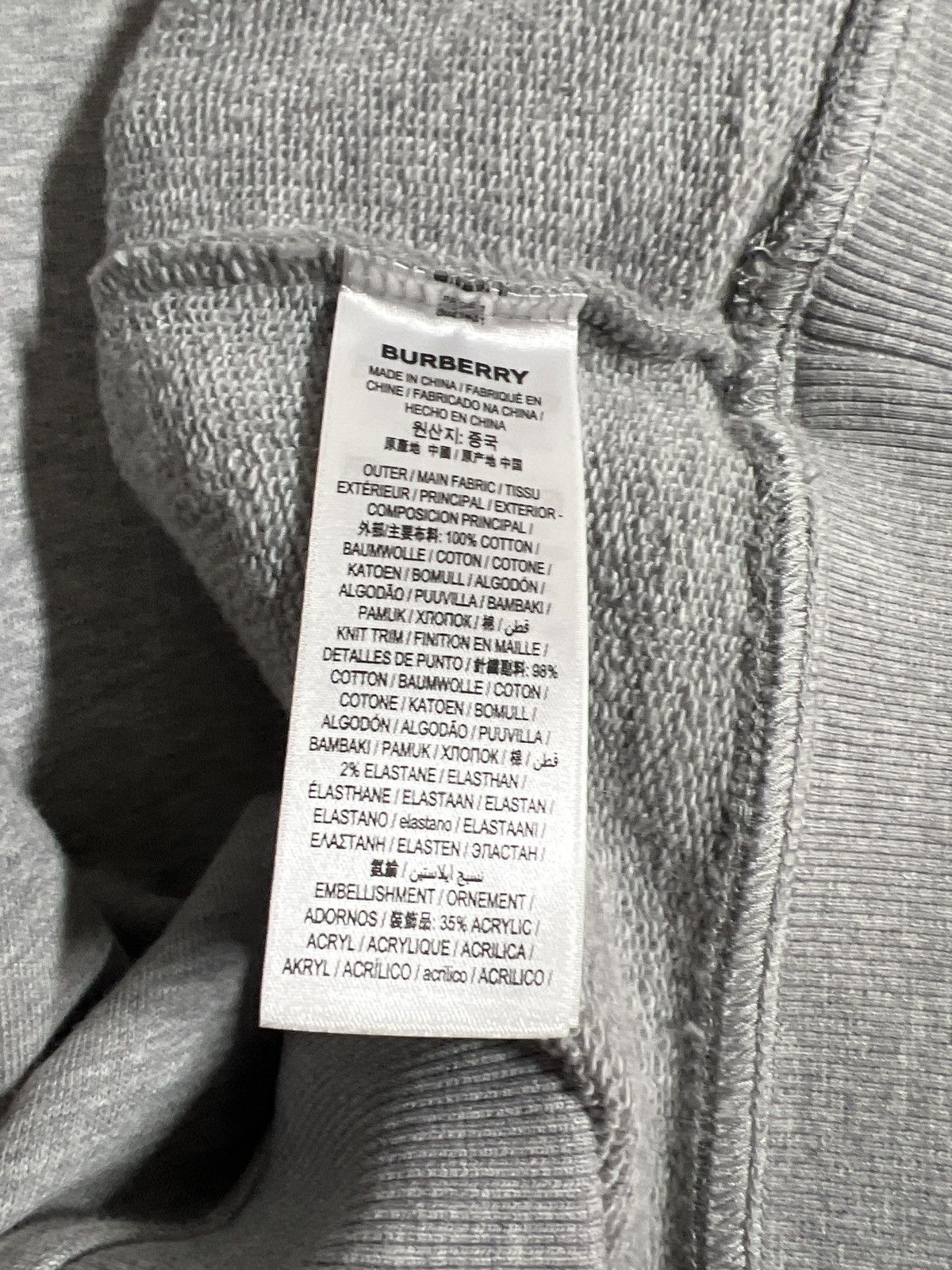 Burberry BNWT BURBERRY FAWSON SWEATER Size US XL / EU 56 / 4 - 6 Thumbnail