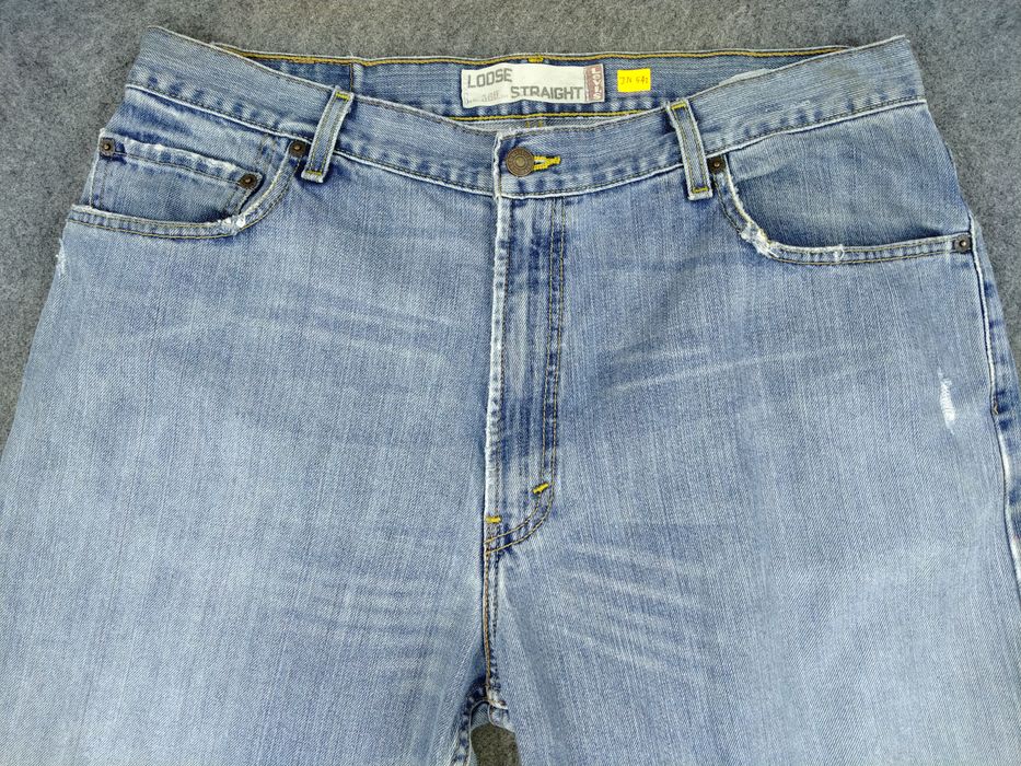 Vintage Vintage Levi's 569 Lose Straight Distressed Denim 36 x 32.5 ...