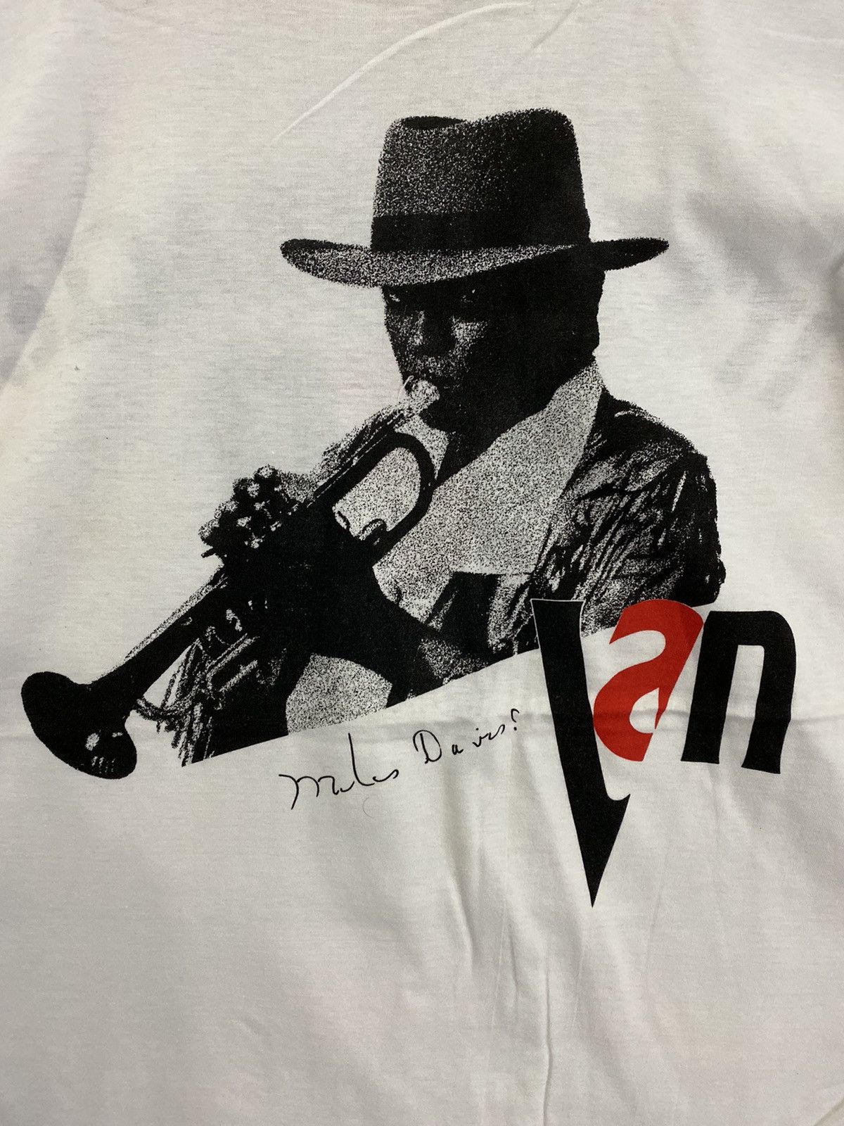 Band Tees vintage 90s miles davis rap tees album tour blues t-shirts Size US M / EU 48-50 / 2 - 3 Thumbnail