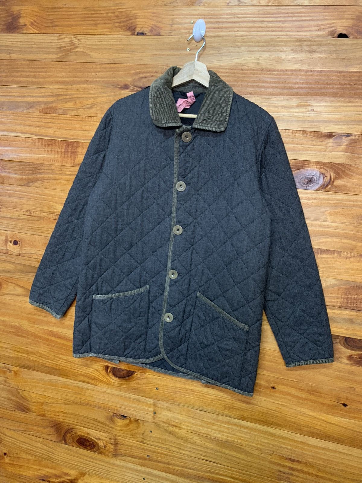 SHIPS Carraro Ship Quilted Jacket Made In Italy Size US S / EU 44-46 / 1 - 2 Thumbnail