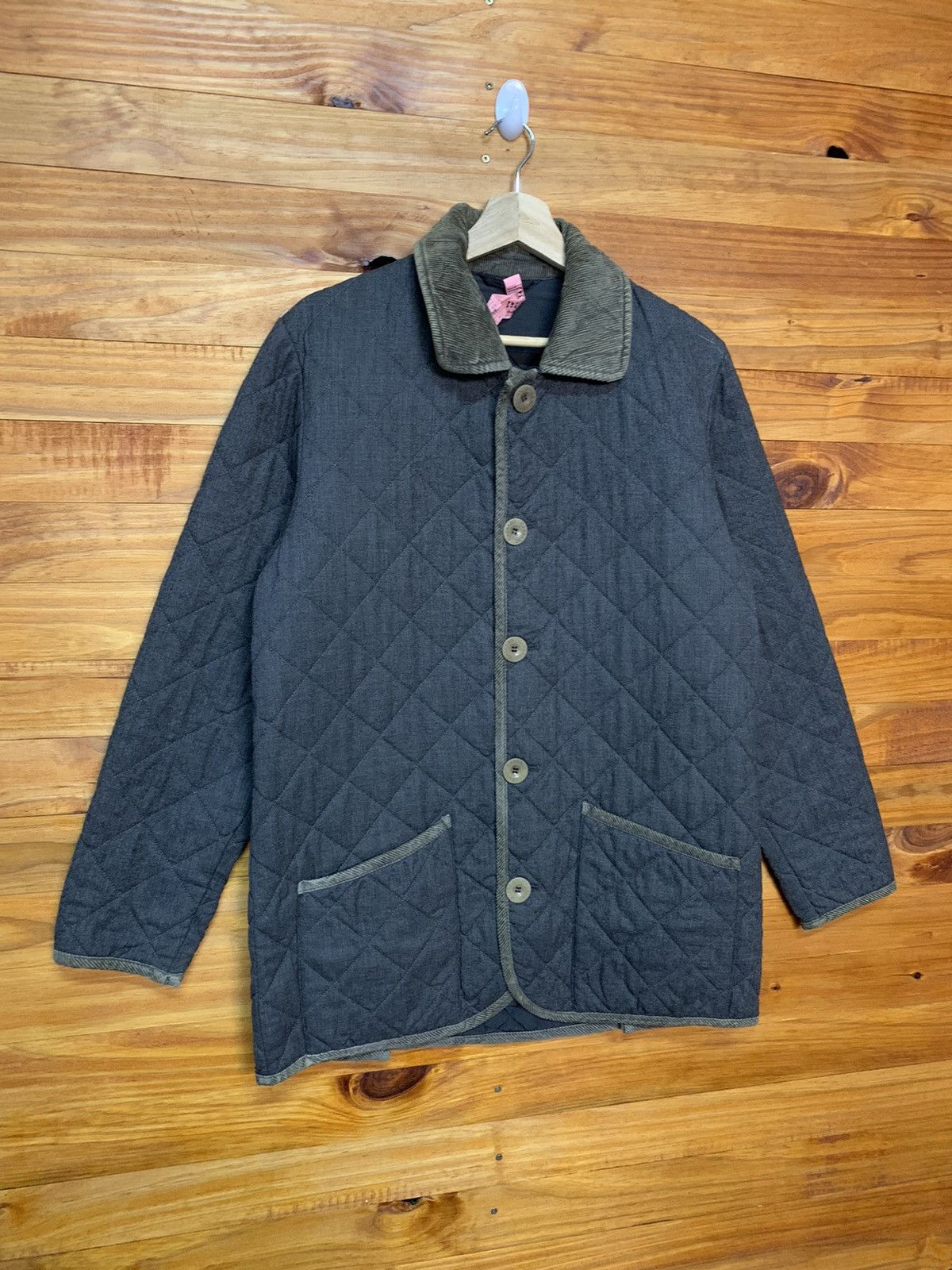 SHIPS Carraro Ship Quilted Jacket Made In Italy Size US S / EU 44-46 / 1 - 3 Thumbnail