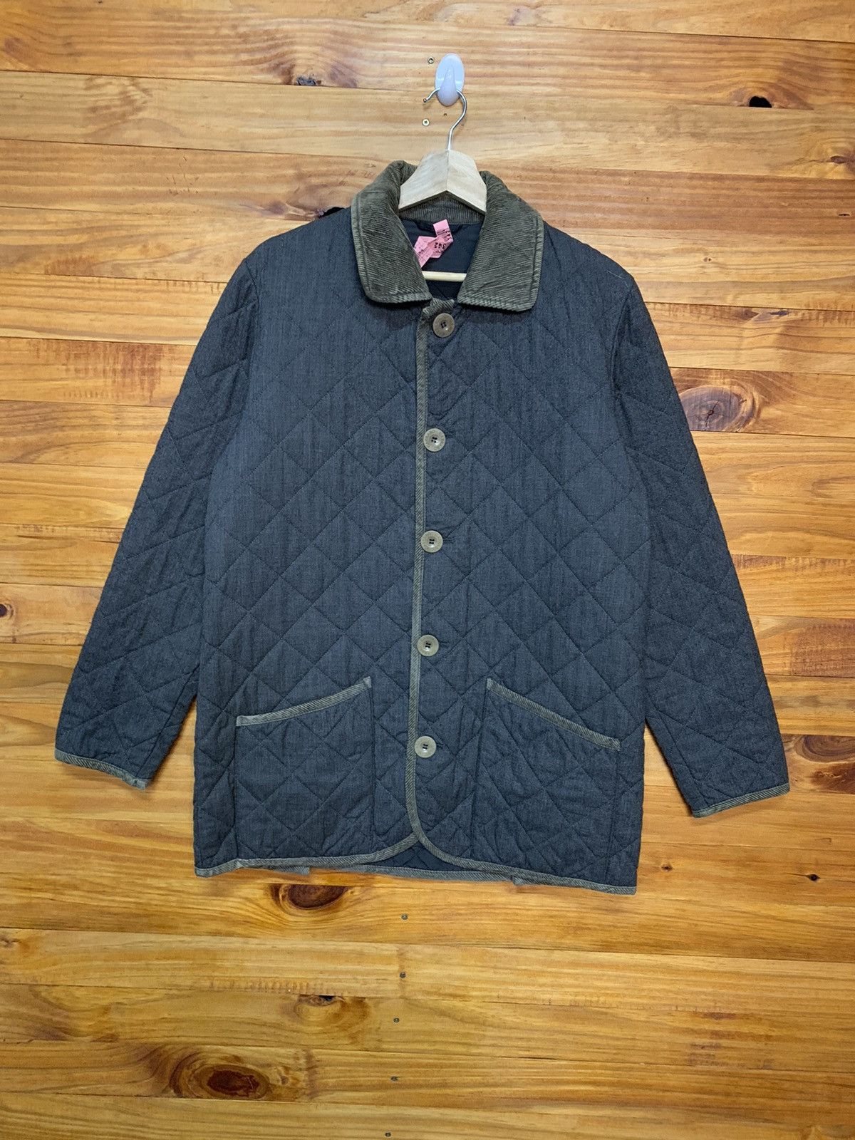 SHIPS Carraro Ship Quilted Jacket Made In Italy Size US S / EU 44-46 / 1 - 1 Thumbnail