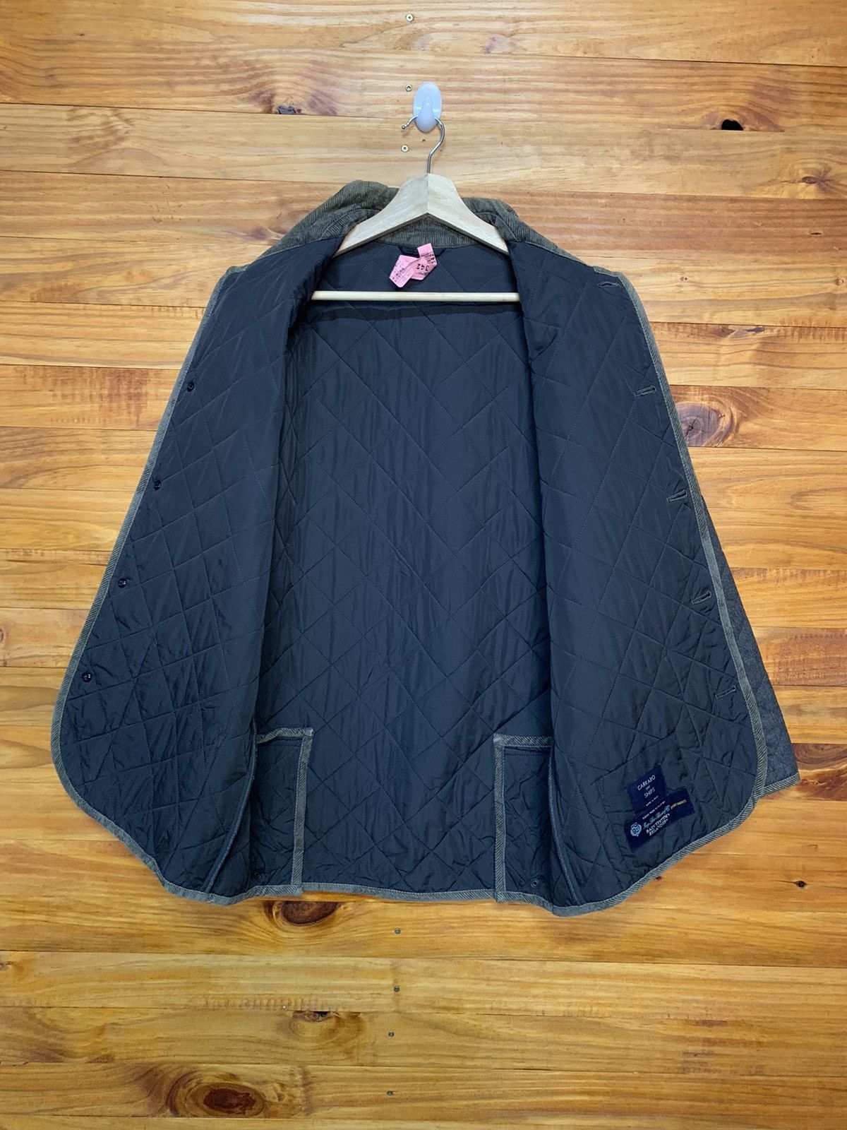 SHIPS Carraro Ship Quilted Jacket Made In Italy Size US S / EU 44-46 / 1 - 6 Thumbnail