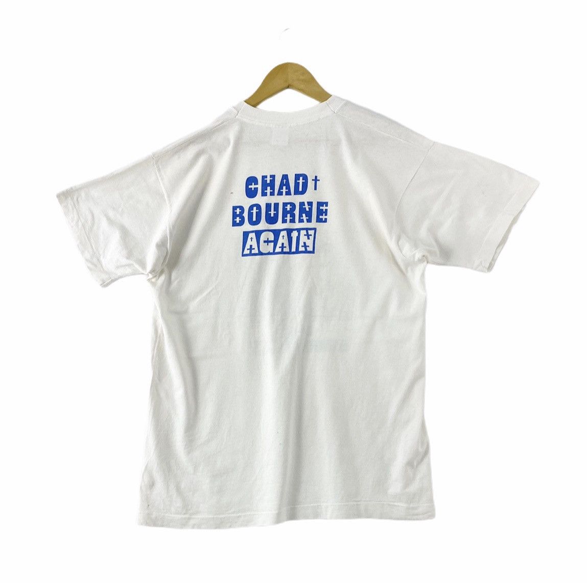 Band Tees vintage 90s CHAD BOURNE again sonic youth rare t-shirts Size US XL / EU 56 / 4 - 2 Thumbnail