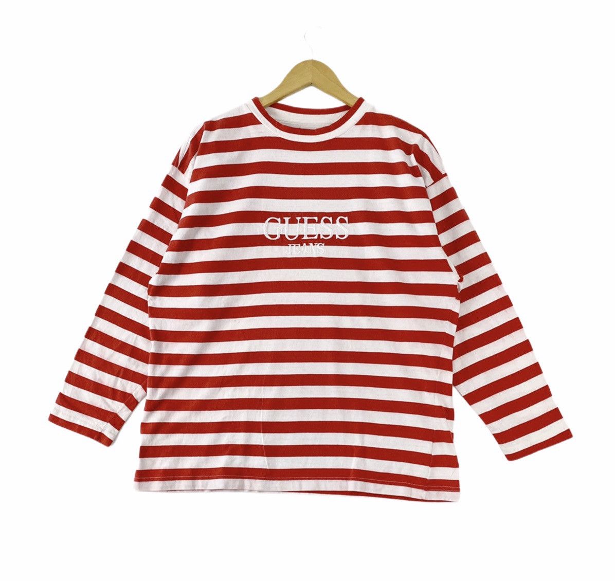 Asap rocky red and white striped shirt best sale