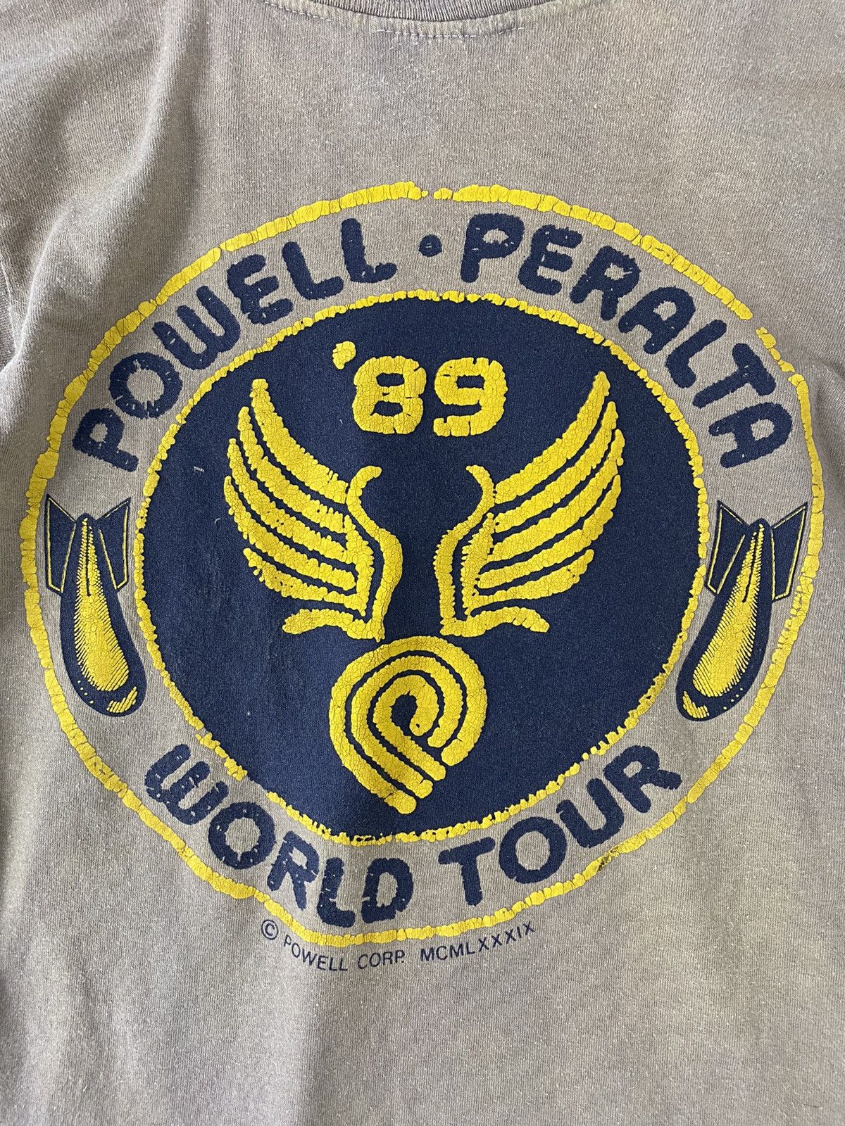 Powell Peralta vintage 1989 POWELL PERALTA bones brigades tour t-shirts Size US S / EU 44-46 / 1 - 3 Thumbnail