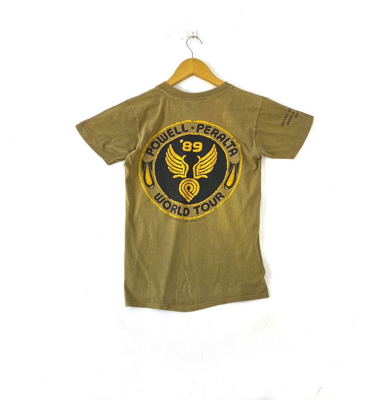 Powell Peralta vintage 1989 POWELL PERALTA bones brigades tour t-shirts Size US S / EU 44-46 / 1 - 1 Thumbnail