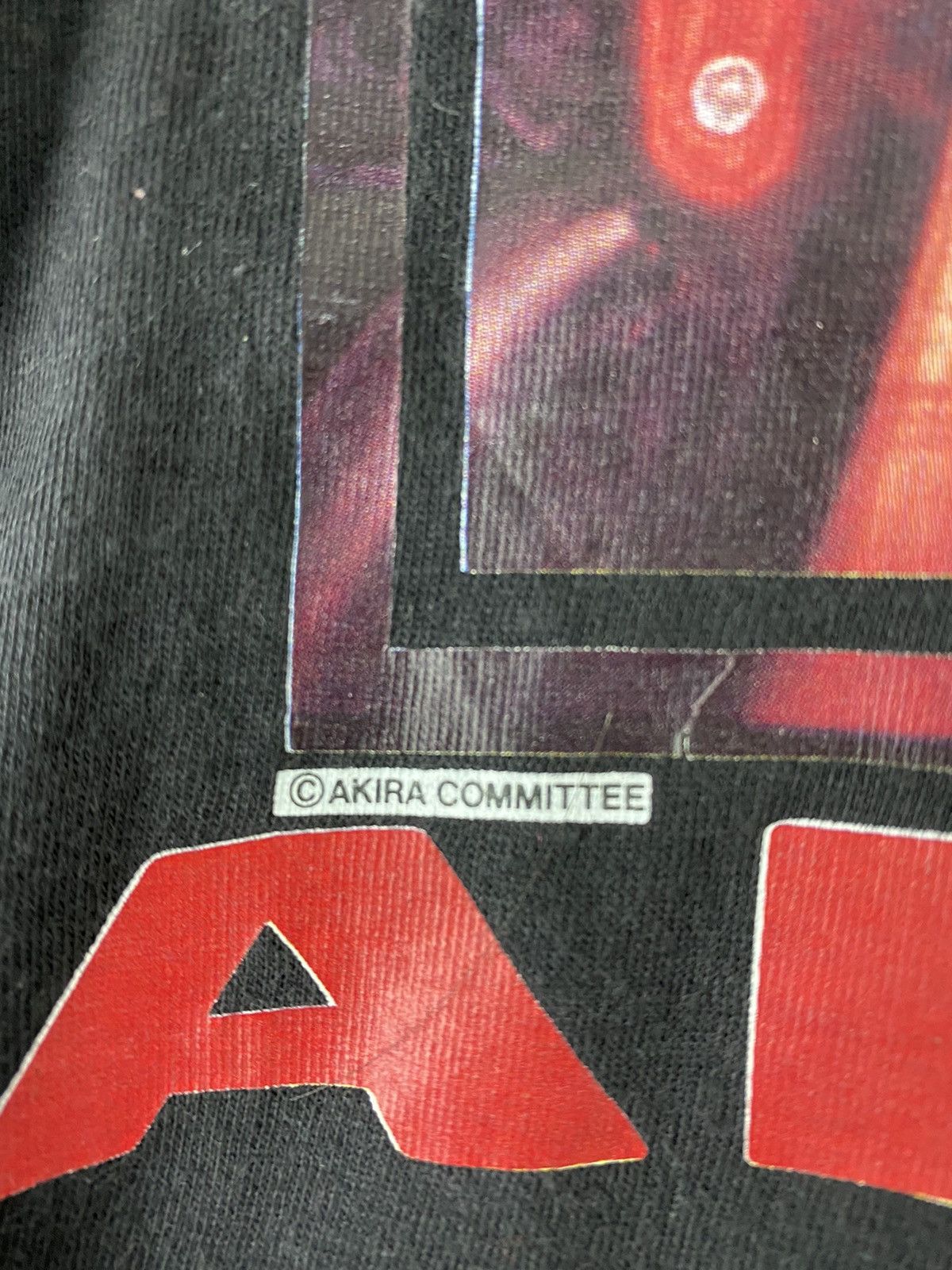 Cartoon Network vintage 90s AKIRA iron-on rare design anime manga t-shirts Size US XL / EU 56 / 4 - 6 Thumbnail