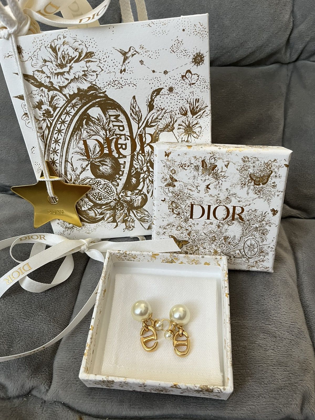 Dior Dior tribals earring CD Size ONE SIZE - 2 Thumbnail