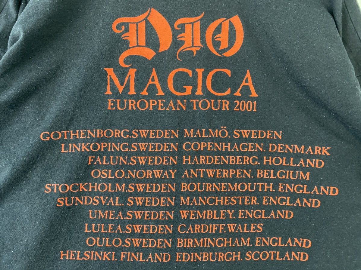 Band Tees vintage 2000 DIO magica european tour metal t-shirts Size US XL / EU 56 / 4 - 5 Thumbnail