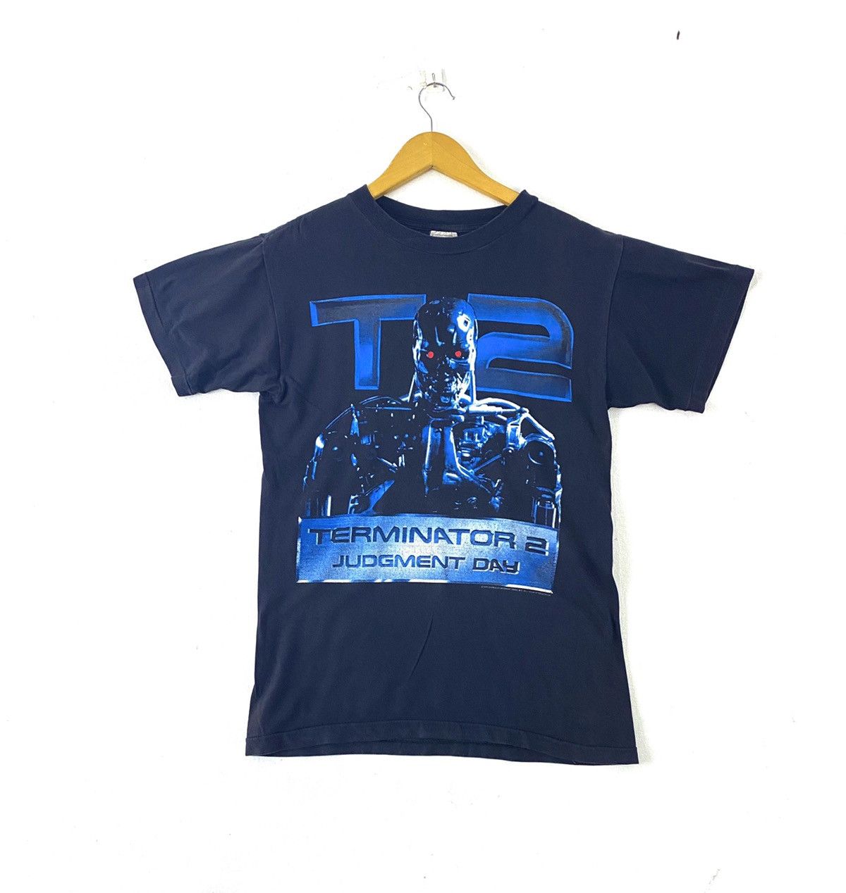 Rap Tees vintage 1991 TERMINATOR 2 judgment day rare design t-shirts Size US M / EU 48-50 / 2 - 1 Thumbnail