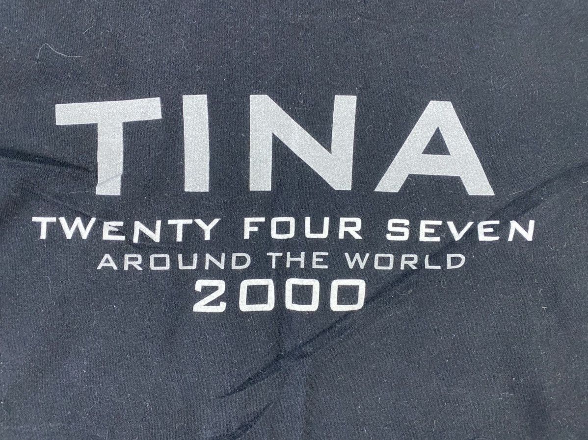 Band Tees vintage 1999 tina turner twenty four seven tour t-shirts Size US XL / EU 56 / 4 - 5 Thumbnail