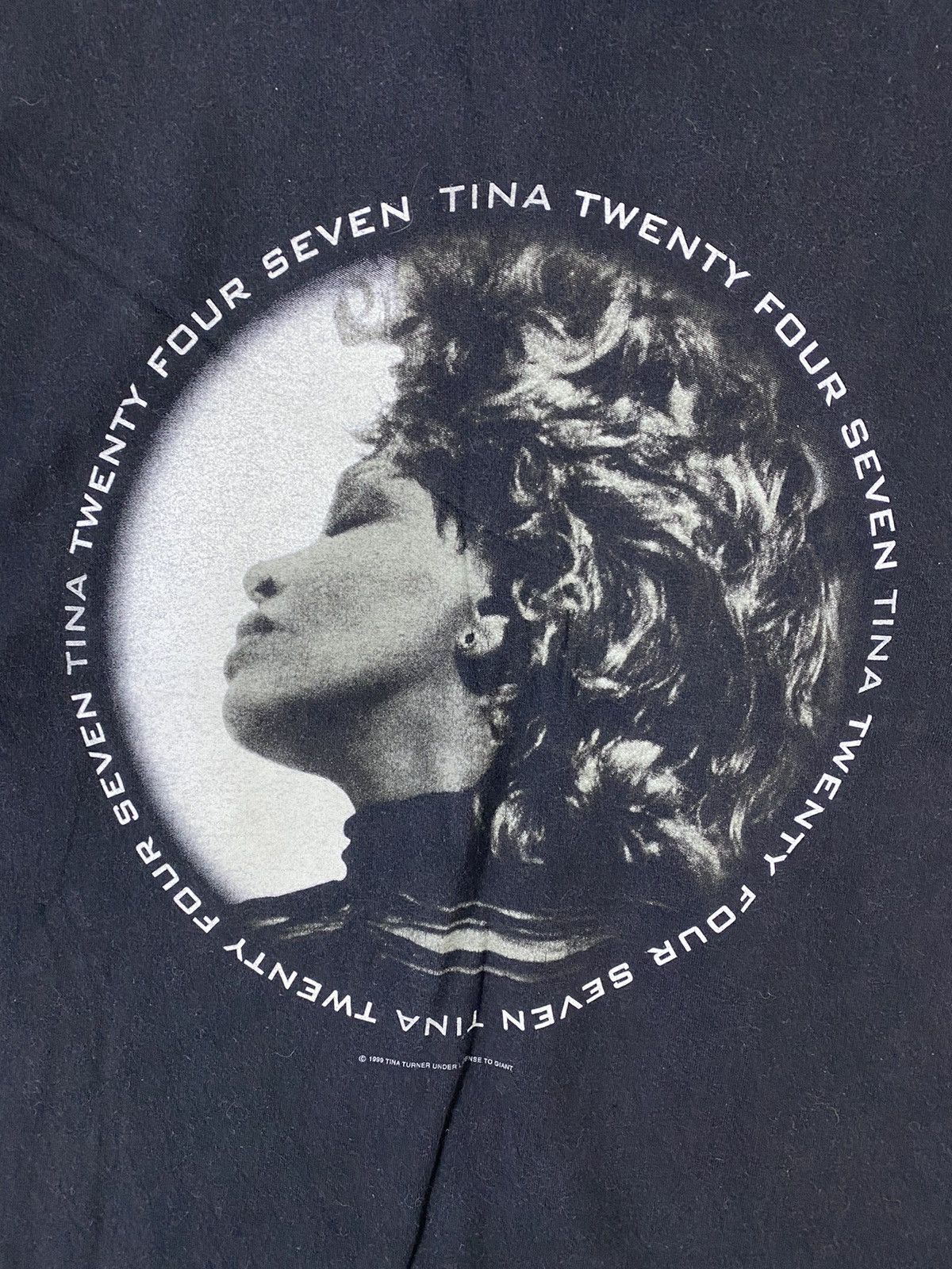 Band Tees vintage 1999 tina turner twenty four seven tour t-shirts Size US XL / EU 56 / 4 - 3 Thumbnail