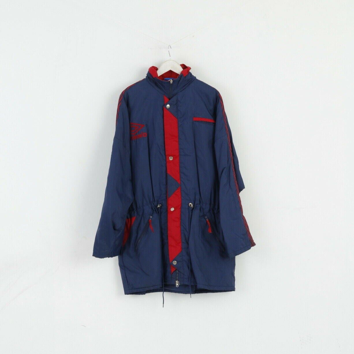 Umbro Umbro Mens 2XL Jacket Navy Vintage Nylon Parka 6794 Size US XXL / EU 58 / 5 - 2 Thumbnail