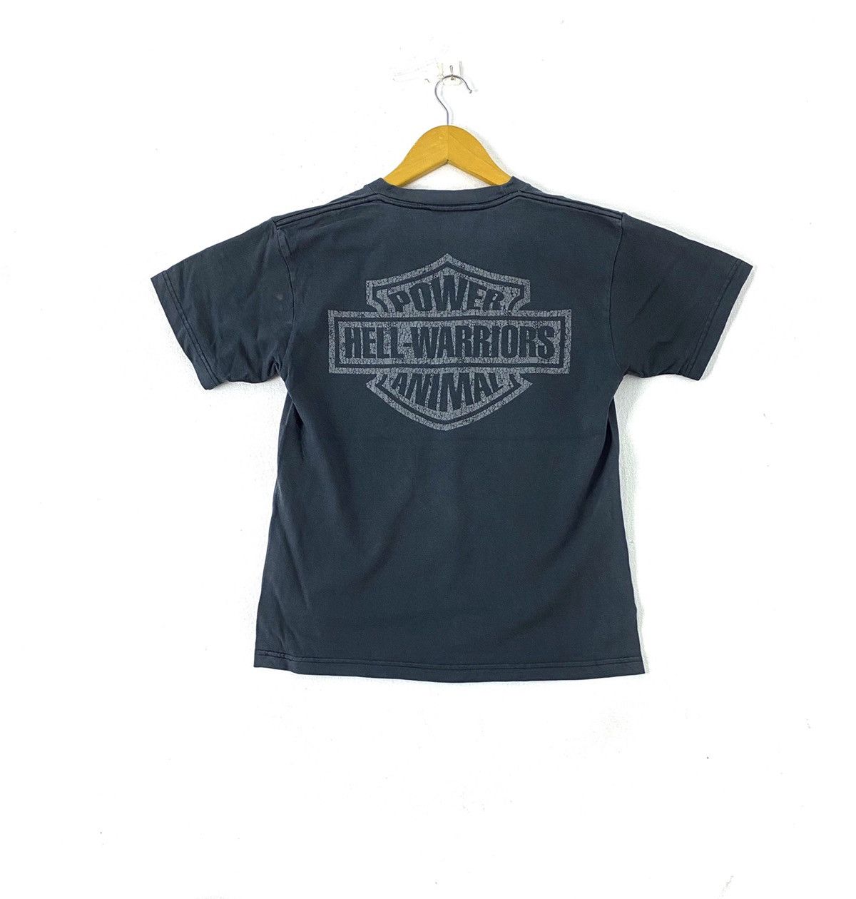 Vintage vintage 90s HELL WARRIORS big image rare design t-shirts Size US S / EU 44-46 / 1 - 2 Thumbnail