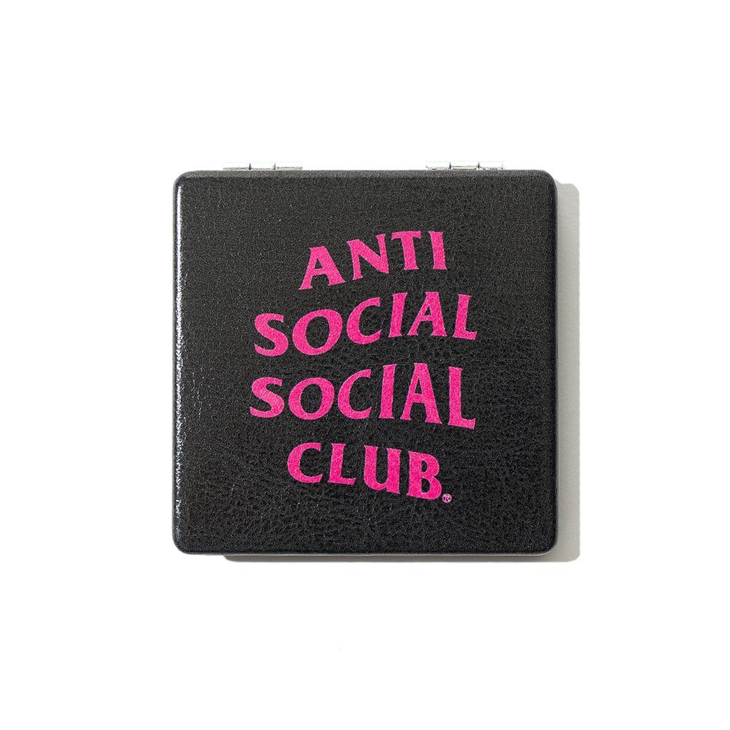 Anti Social Social Club DS ASSC Pink Logo Pocket Dial Black mirror in hand CPFM FOG Size ONE SIZE - 2 Thumbnail