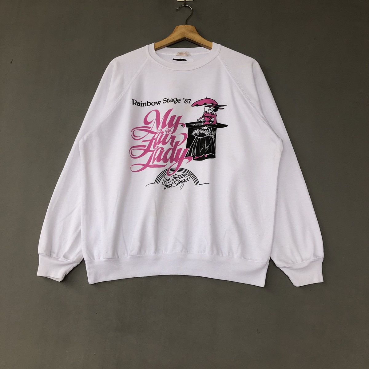 Rainbow Stage 87 Sweatshirt Pullover Jumper Sweatshirt