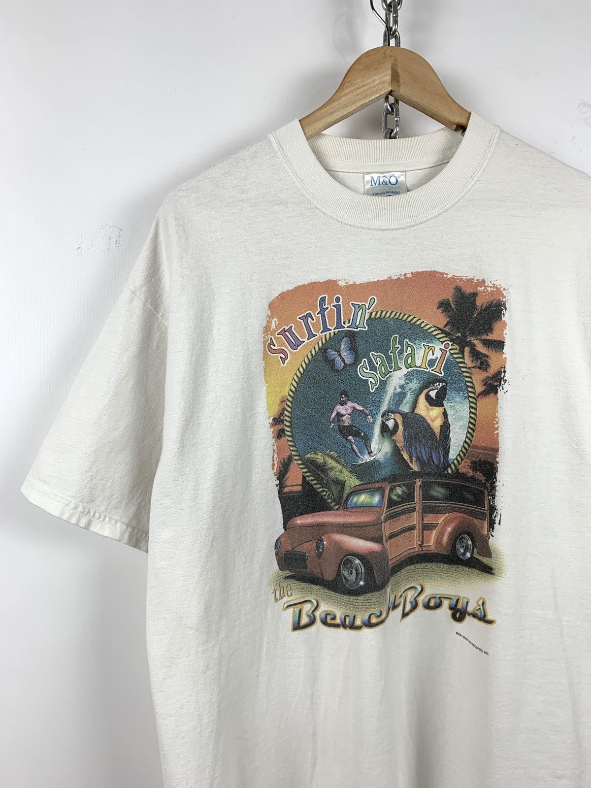 Band Tees 2001 Vintage The Beach Boys Surfin' Safari Tour T-Shirt Size US XL / EU 56 / 4 - 4 Thumbnail