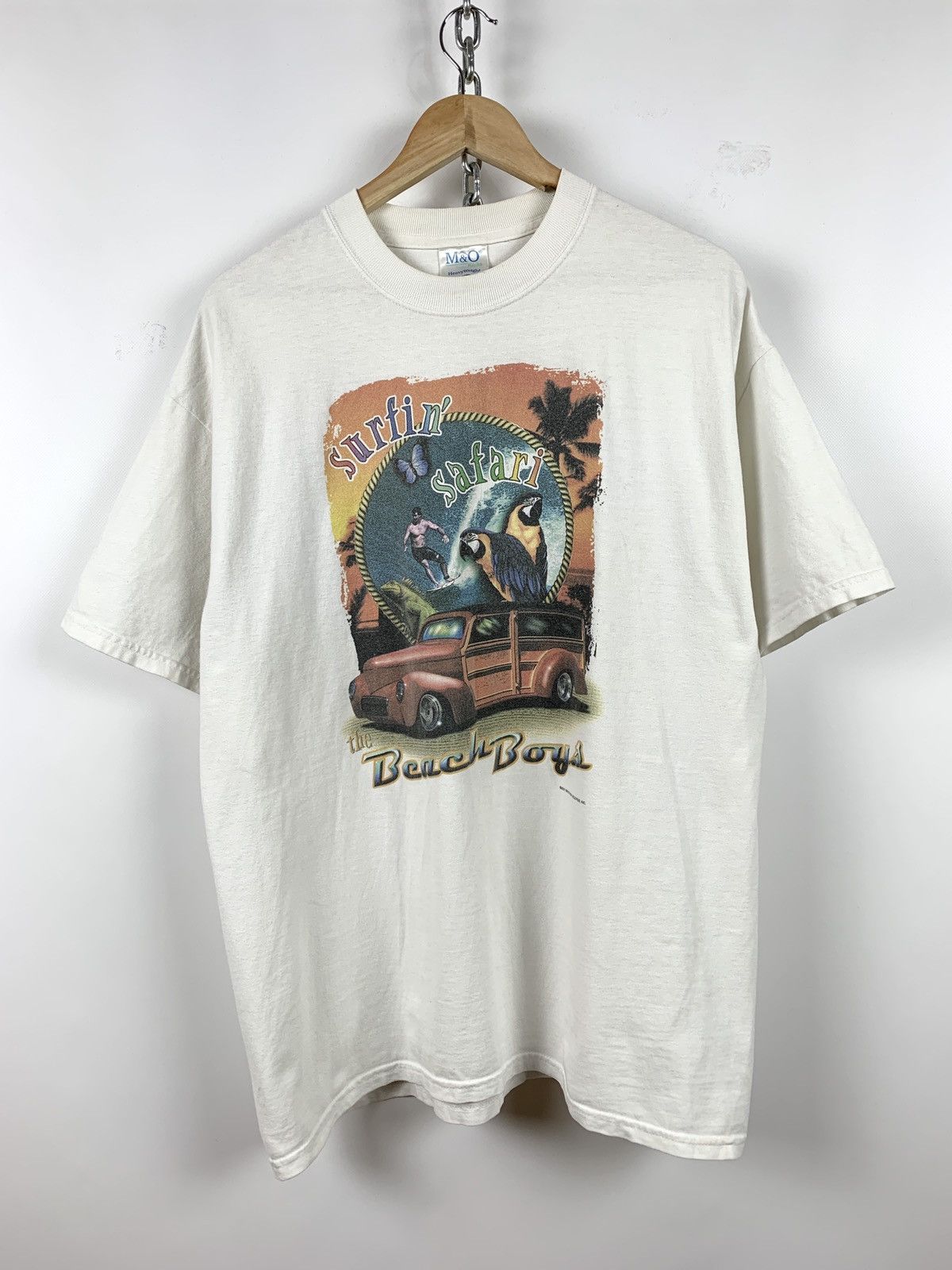 Band Tees 2001 Vintage The Beach Boys Surfin' Safari Tour T-Shirt Size US XL / EU 56 / 4 - 1 Thumbnail