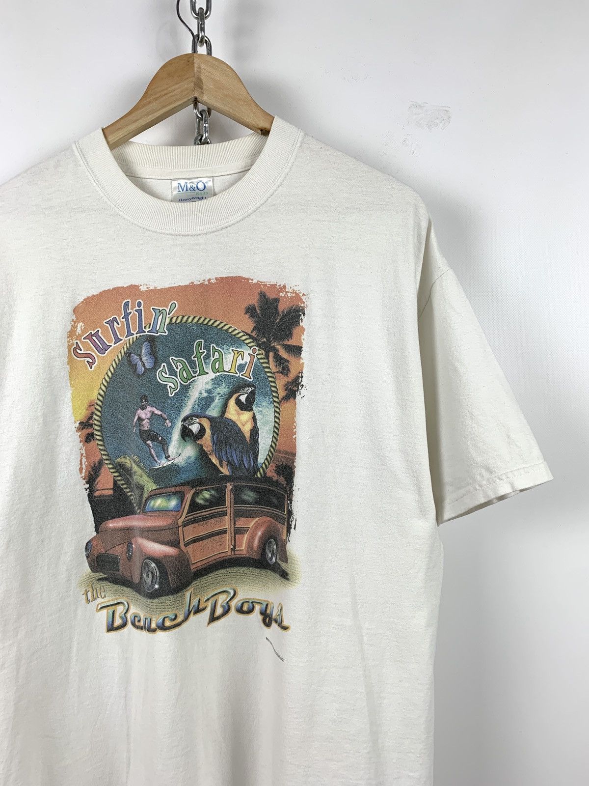 Band Tees 2001 Vintage The Beach Boys Surfin' Safari Tour T-Shirt Size US XL / EU 56 / 4 - 3 Thumbnail