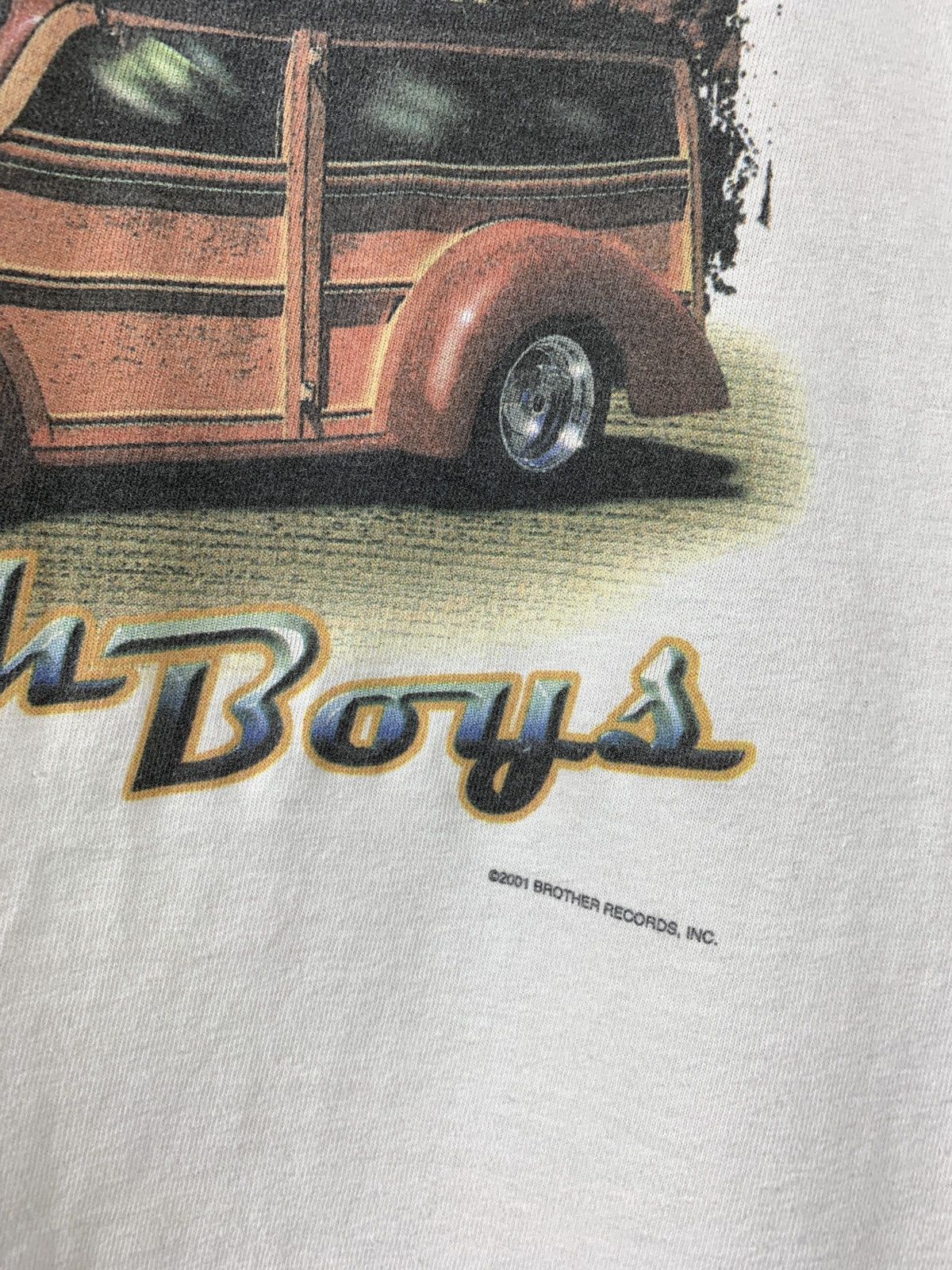 Band Tees 2001 Vintage The Beach Boys Surfin' Safari Tour T-Shirt Size US XL / EU 56 / 4 - 9 Thumbnail