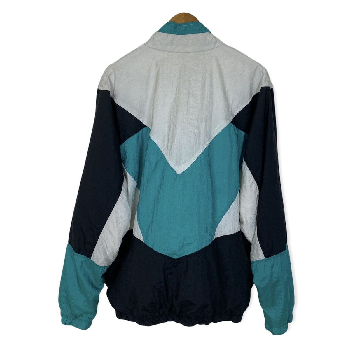 Nike × Vintage VINTAGE 90s NIKE ZIPPER JACKET Size US L / EU 52-54 / 3 - 2 Thumbnail